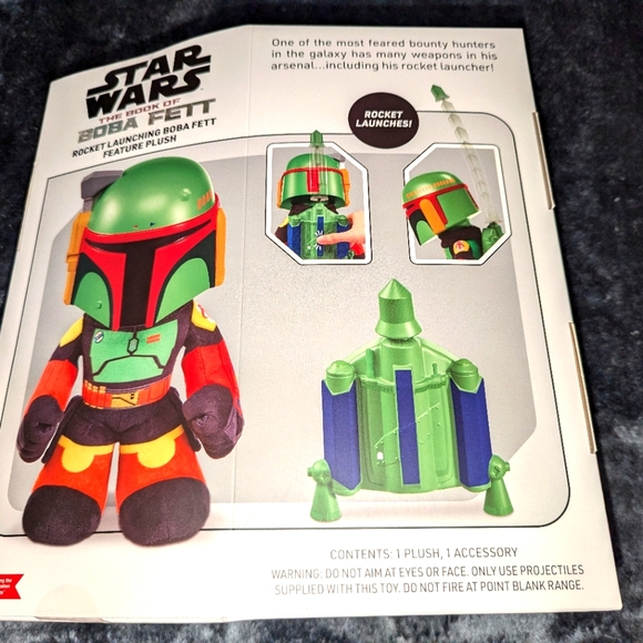 NIB Star wars rocket launching plush - Picture 3 of 3